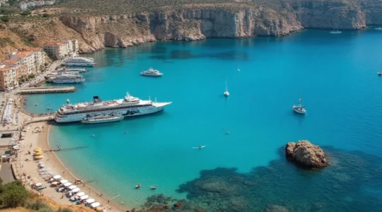 Porti di arrivo in Sardegna